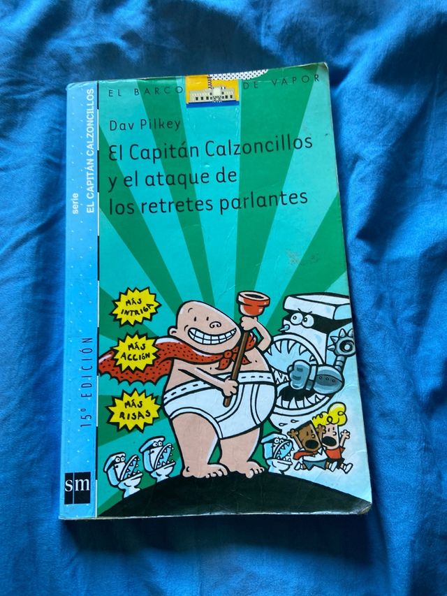 Libro El Capitan Calzoncillos