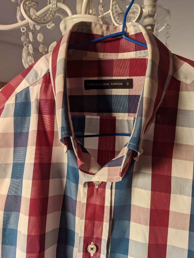 Camisa cuadros Purificación García