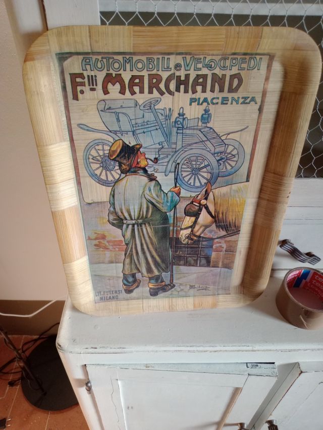 Vassoio da collezione marchano balleria