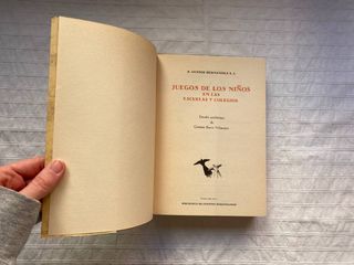 Juegos de los niños- P. Santos Hernández S.J.