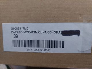 Mocasines Sra. N°39 Trabajo 