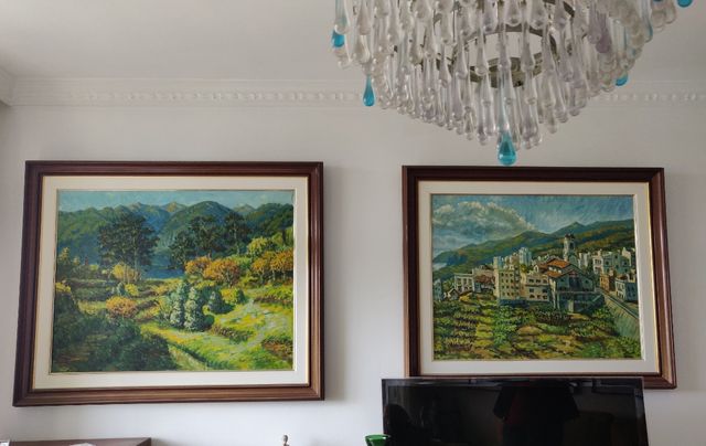 Lindos grandes cuadros óleo