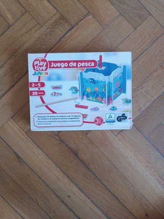 Juguete de madera pesca con imanes