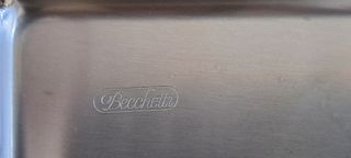 Vassoio Becchetti acciaio inox 