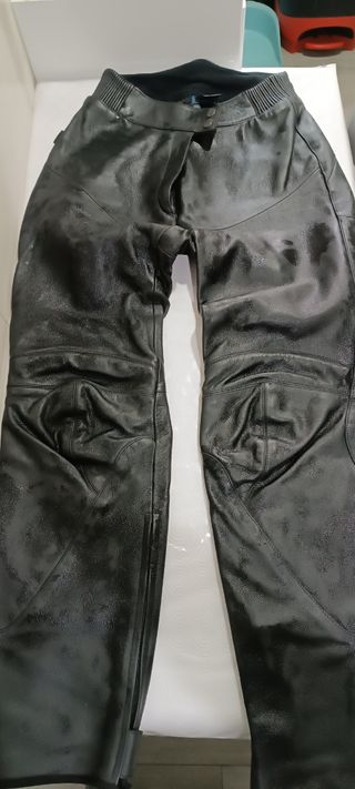 Traje de Cuero Moto Chica