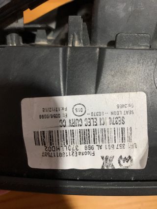 retrovisor seat leon 3