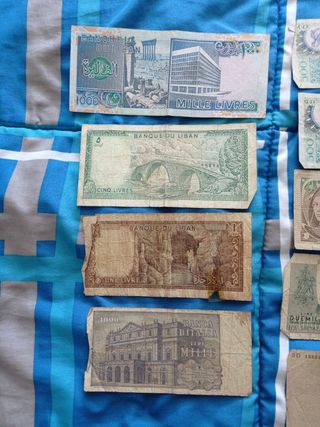 Lote Billetes antiguos