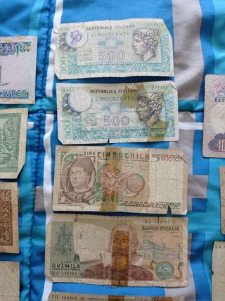 Lote Billetes antiguos