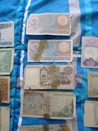 Lote Billetes antiguos
