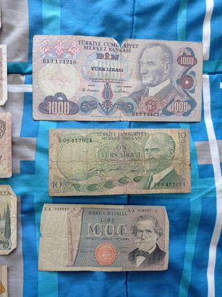 Lote Billetes antiguos