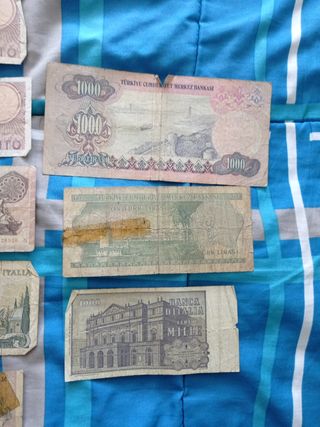 Lote Billetes antiguos