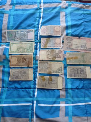 Lote Billetes antiguos