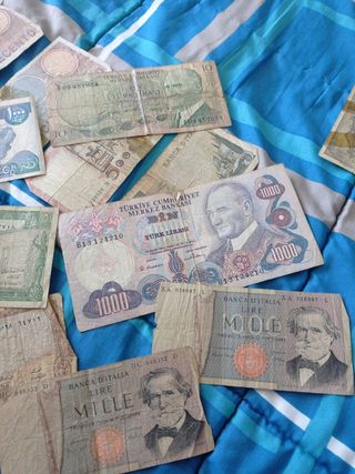 Lote Billetes antiguos