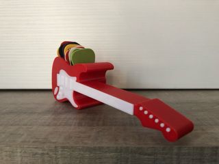 Guitarra Stratocaster para guardar puas