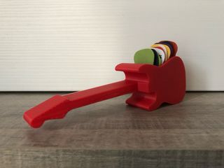 Guitarra Stratocaster para guardar puas