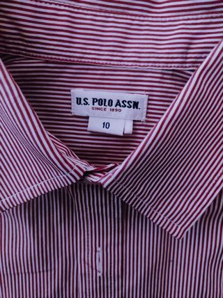 Camicia cotone tg. 10 anni U.S Polo assn
