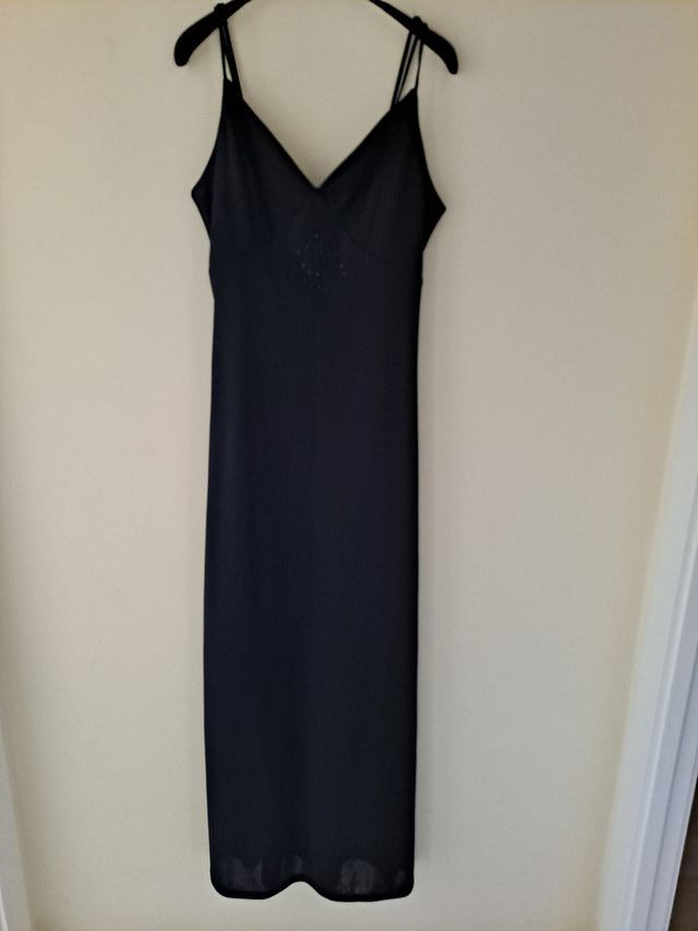 Vestido negro de fiesta