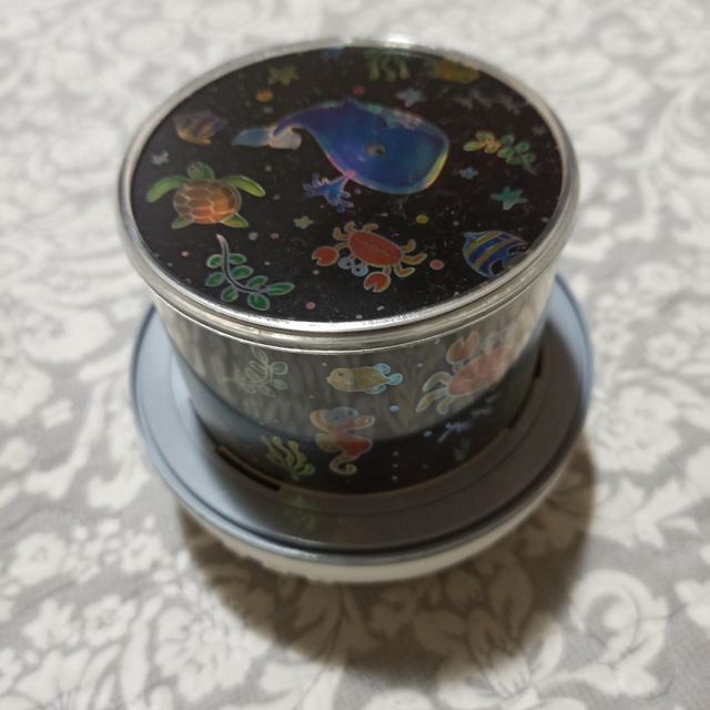 Lámpara proyector infantil 360° control remoto