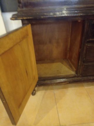 Mueble vitrina vintage años 50-60