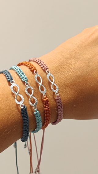 Pulsera plata personalizada