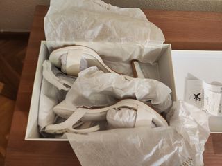 NUEVOS Zapatos de novia Menbur talla 37!