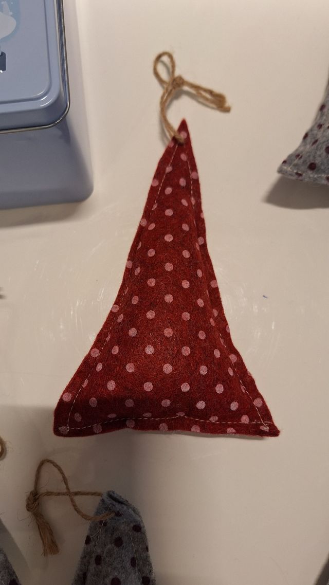 Addobbi natalizi + scatola in latta