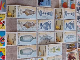 SELLOS DE ESPAÑA. AÑOS COMPLETOS.