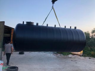 Depositos verticales poliester agua