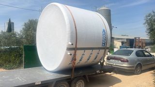 Depositos verticales poliester agua