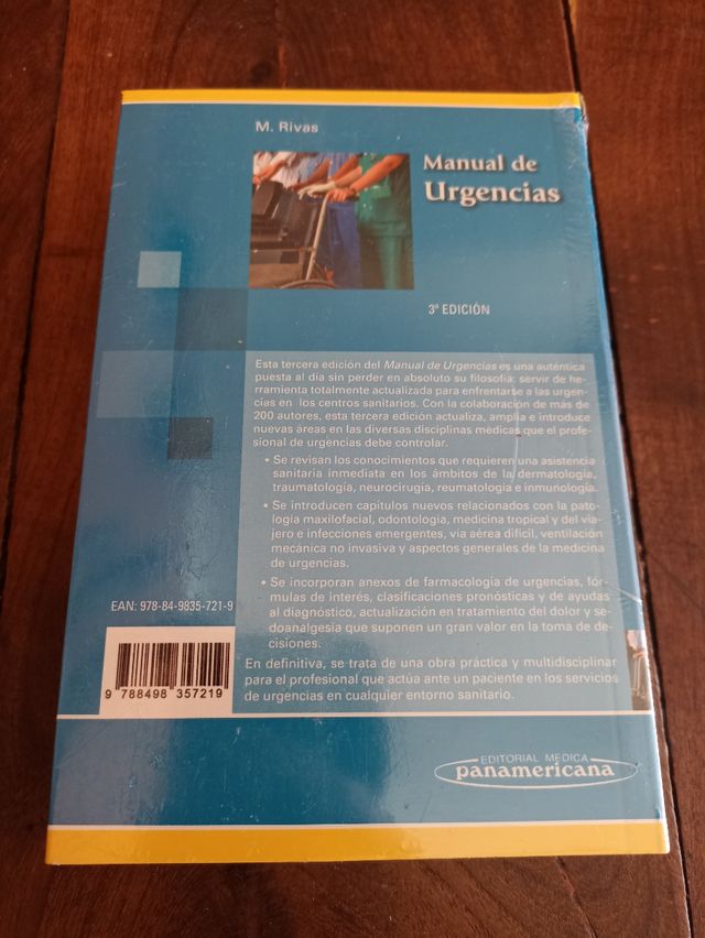 Libro Manual de urgencias Panamericana