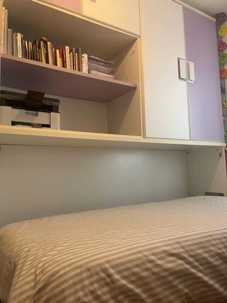 Letto pieghevole per ragazzi per stanze strette