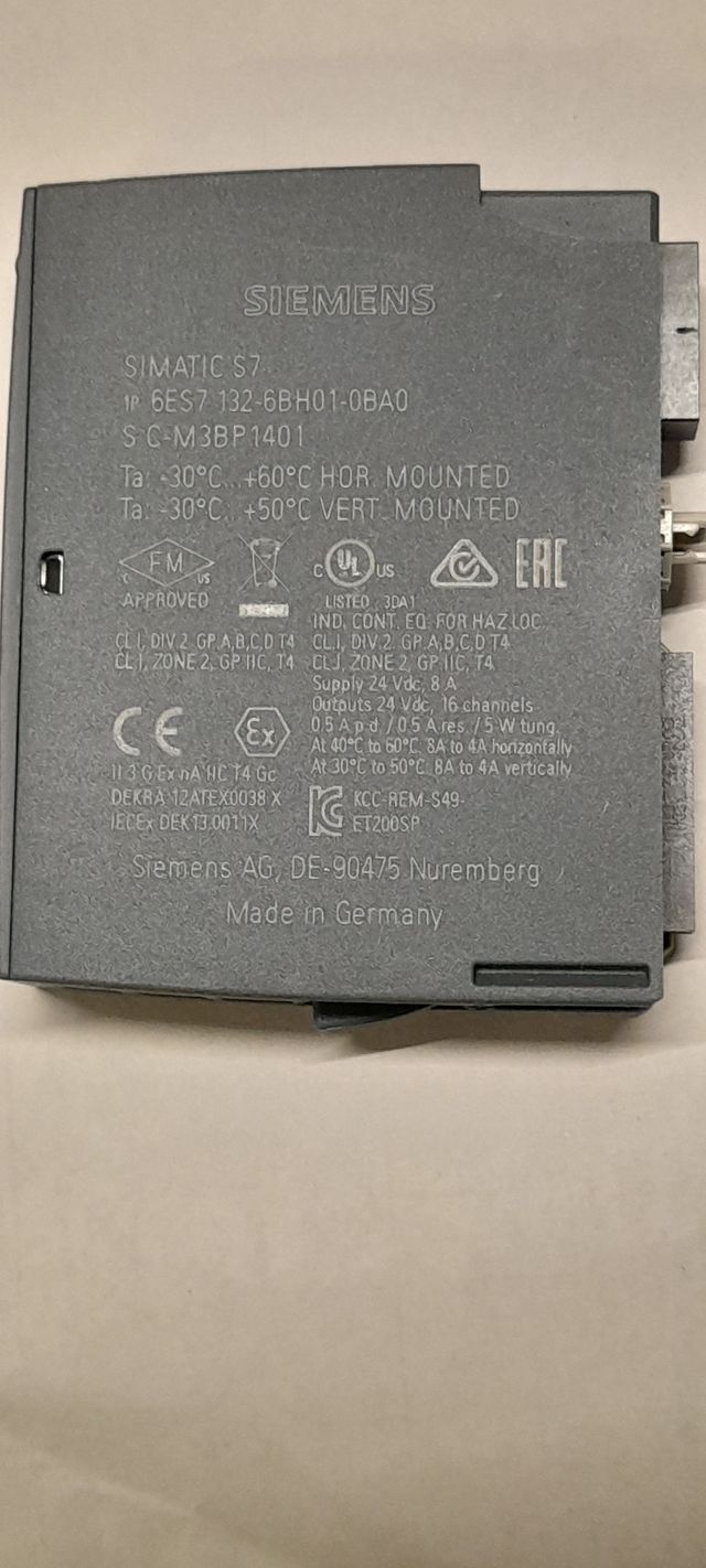 Scheda uscite Siemens s7 200