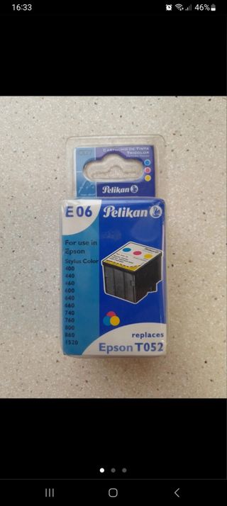 cartucho tinta pelikan para Epson T052