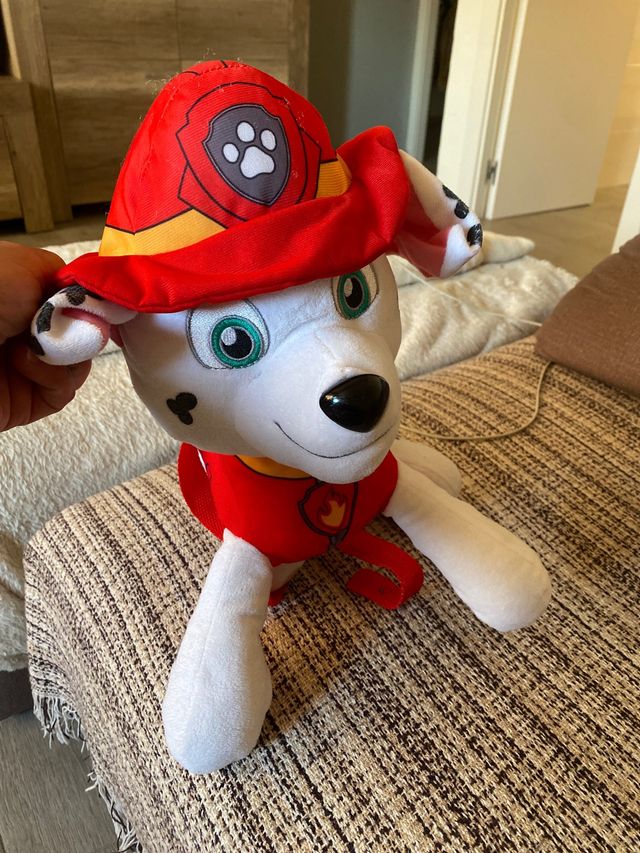 peluche mochila patrulla canina