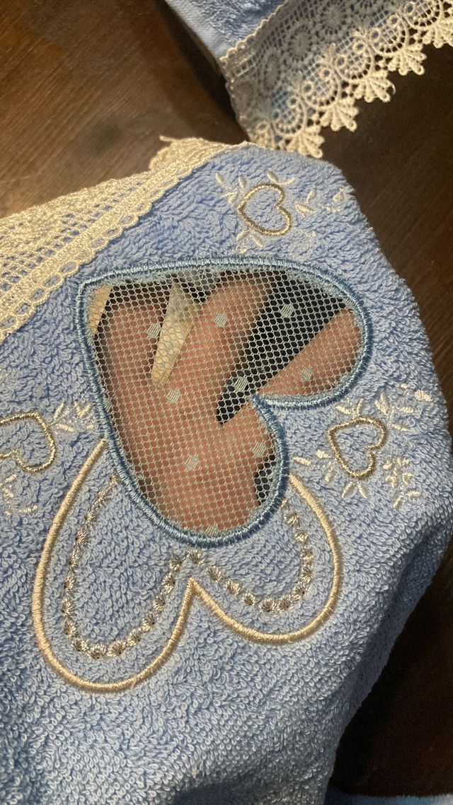 Set asciugamani grande e piccolo