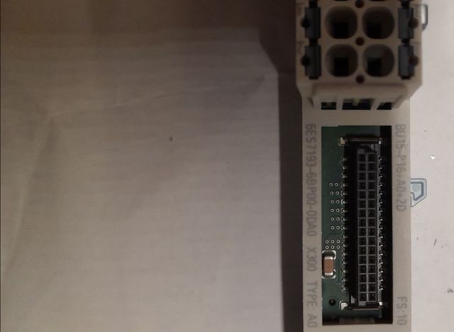 Base collegamento schede s7 200 Siemens