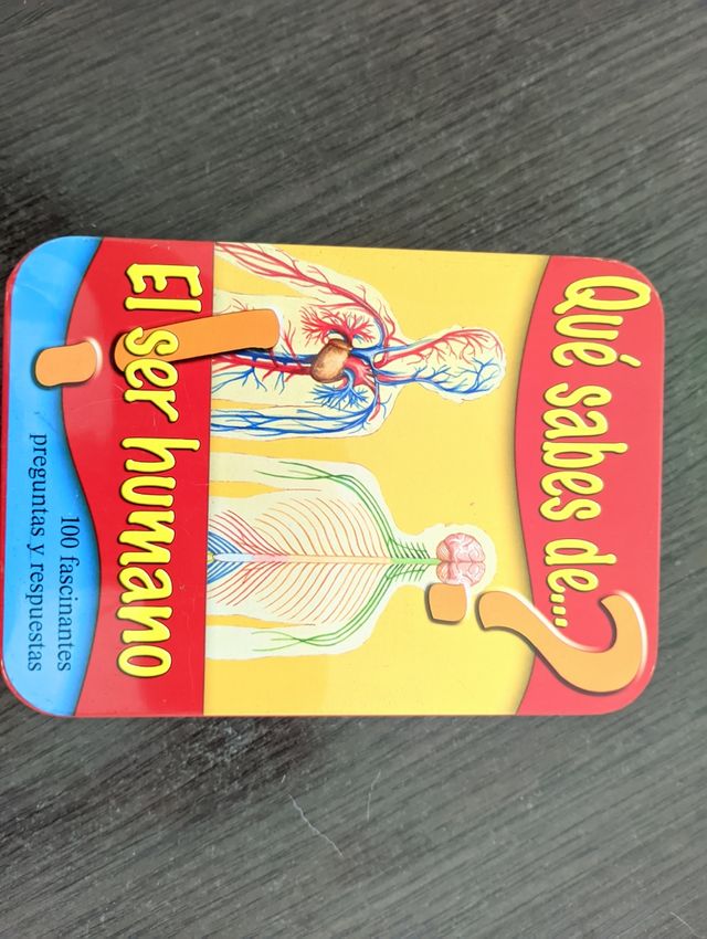 Fichas didácticas del cuerpo humano.