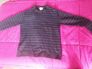 Jersey punto rayas pull bear 