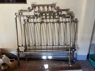 Cabezal y pie de cama de forja