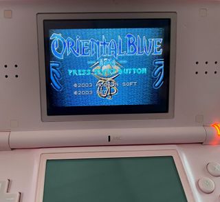 Oriental Blue Ntsc J Nintendo Gameboy Advance Gba