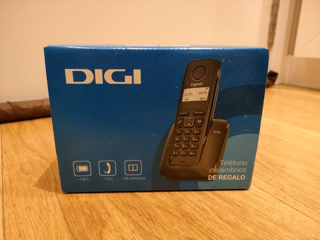 Teléfono inalámbrico gigaset. precintado