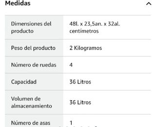 Maleta de viaje infantil.