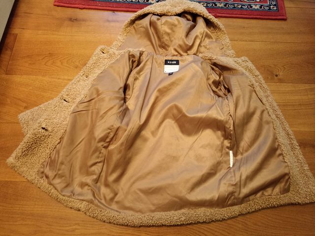 Abrigo de borreguito niña