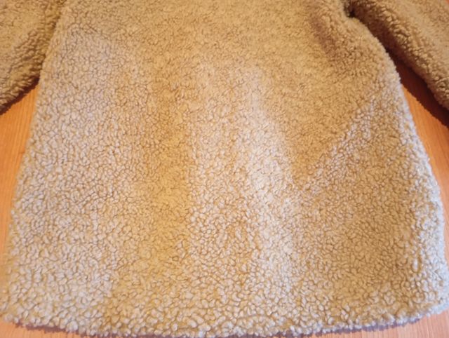 Abrigo de borreguito niña