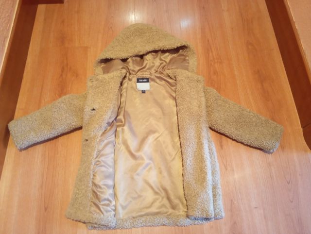 Abrigo de borreguito niña