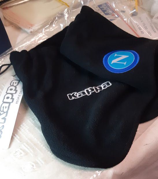 cappello scaldacollo napoli kappa