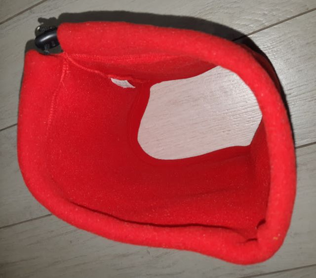 cappello scaldacollo rosso