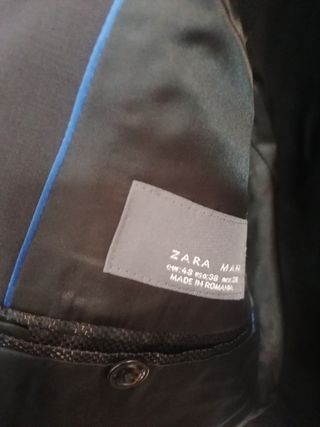 Chaqueta de hombre negra