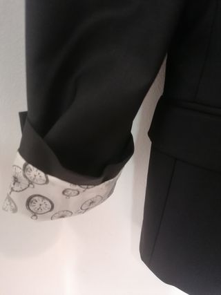 Chaqueta de hombre negra