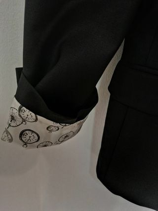 Chaqueta de hombre negra